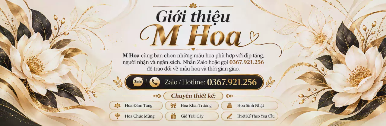 Ảnh bìa Shop hoa tươi Xã Kiến Đức Lâm Đồng - Một món hoa, nhiều điều muốn nói